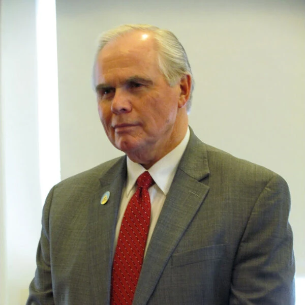 Portrait of County Commissioner David C. Burns